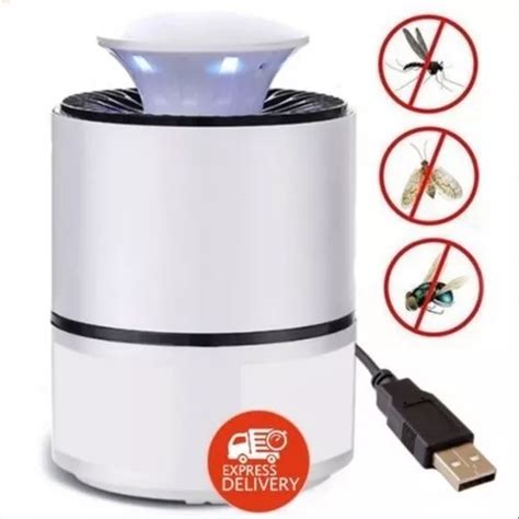 Abajour Armadilha De Mosquito Pernilongo Led Violeta Usb