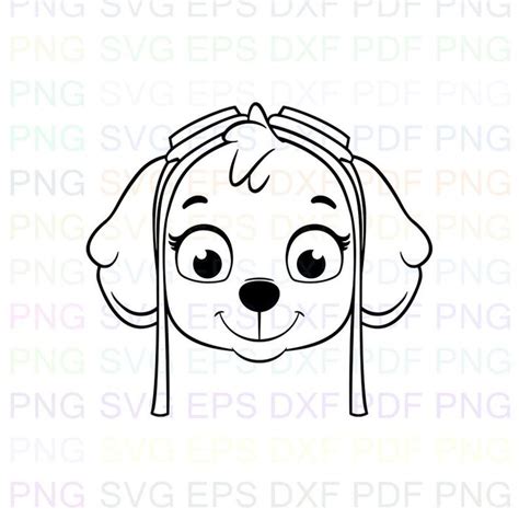 Paw patrol silhouette svg - horstore