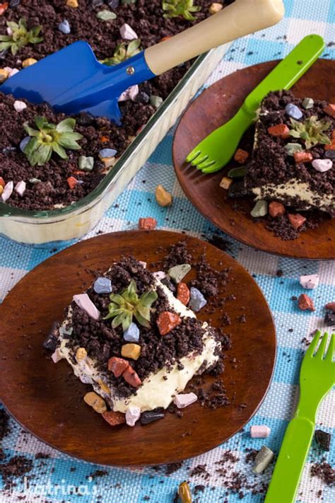 Le gâteau du jardinier Une recette originale Dirt cake Dirt cake