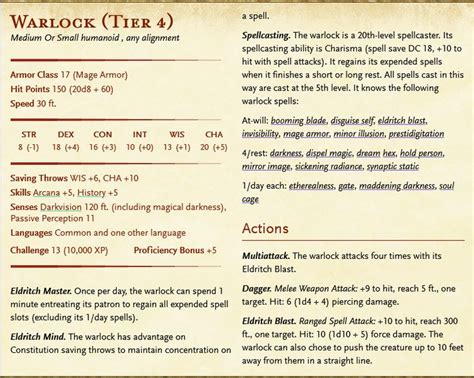 Warlock NPCs and How to Use Them for EVERY Tier of Play — Empty Hexes: 5e Content for DMs