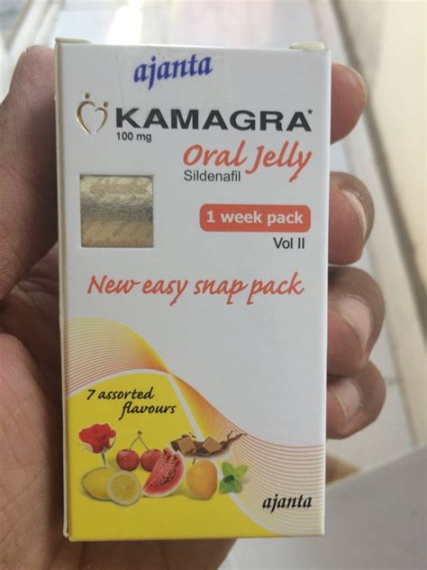 Mg Kamagra Oral Jelly Packaging Size Pouches In Box At Rs