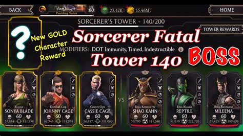 Sorcerer S FATAL Tower 140 BOSS Mk Mobile YouTube