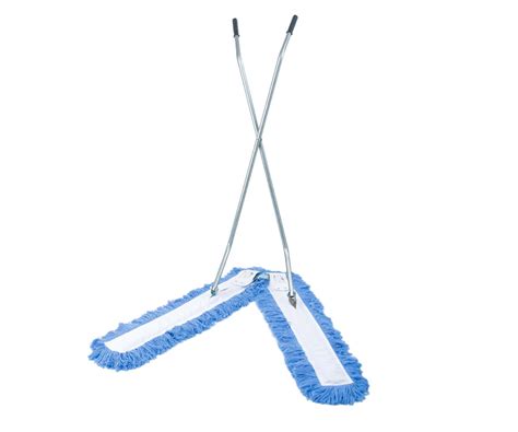 Sabco Acrylic Scissor Mop Blue Complete With 2 Handles 100cm Sabc