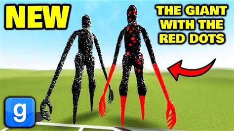 The Giant With The Red Dots Vs Trevor Henderson Creatures Garrys Mod