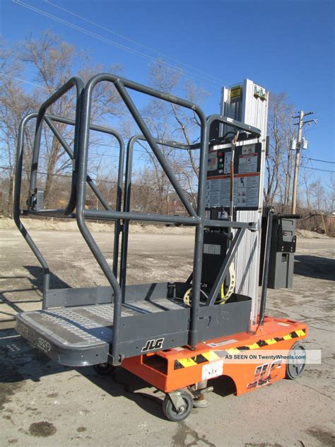 Jlg 12sp Stock Picker Personnel Manlift Aerial Lift Scissor Lift Compact