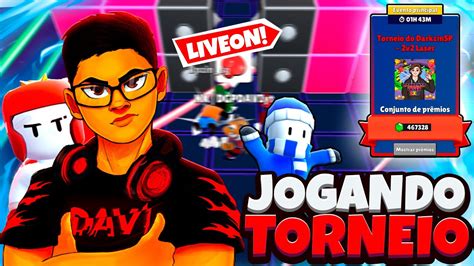 🚀jogando Torneio 2v2 Darkzinsp 🚀😎brota Live😎🔴stumble Guys Ao Vivo🔴100k Youtube