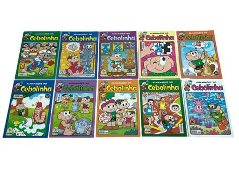 Lote Gibis Cebolinha Almanaque Mauricio De Sousa Panini