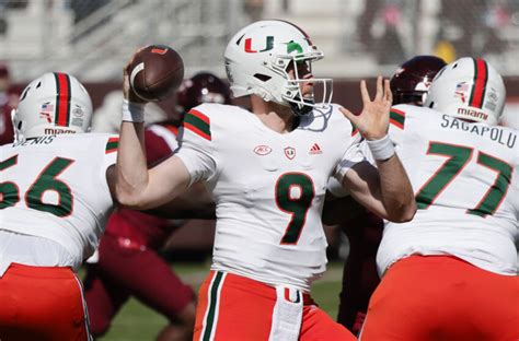 Miami Football Iced Virginia Tech Win With Game Closing Drive