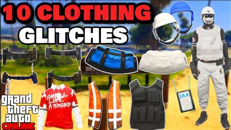 GTA 5 TOP 10 CLOTHING GLITCHES AFTER PATCH 1 68 IAA BADGE JOGGERS