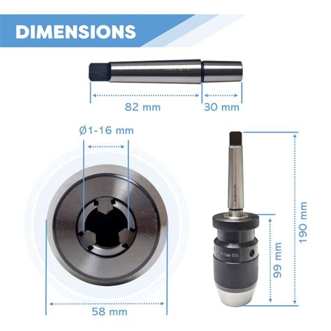 Mandrin Auto Serrant D Mm Emmanchement Cm Pour Tour Bois