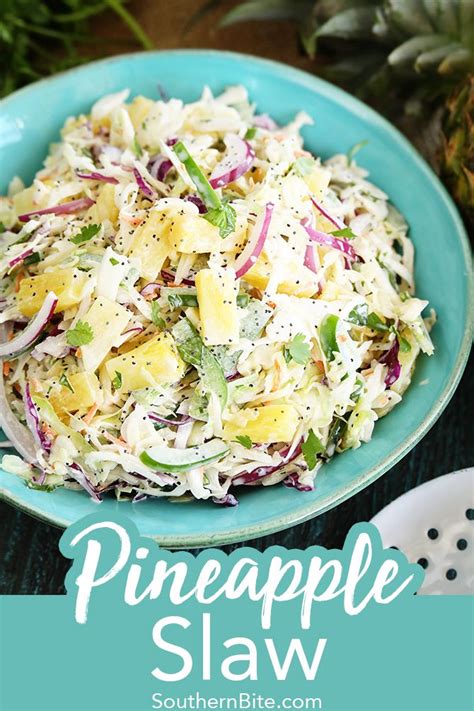 Pineapple Slaw | Recipe | Food dishes, Recipes, Side dish recipes