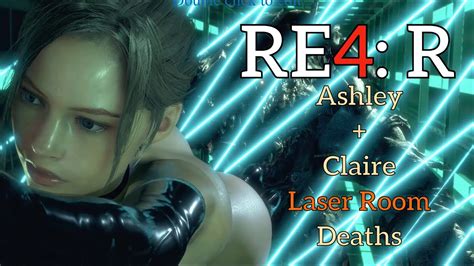 Resident Evil Remake Claire Redfield And Ashley Graham Dying Naked