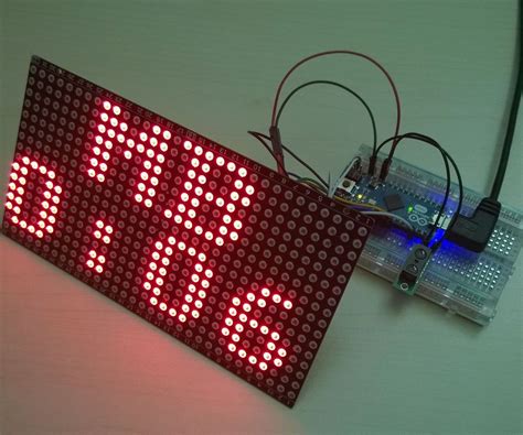 Arduino Led Matrix Clock Artofit