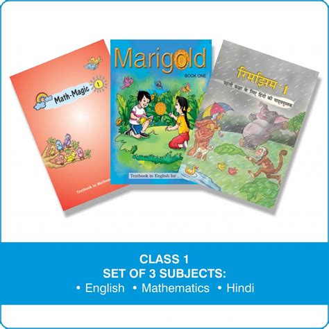 NCERT Book Set – Class 1 (English Medium) – Apna School Store