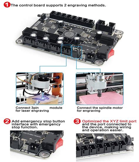 CNCTOPBAOS CNC 3018 Pro Wood Router Kit 3 Axis USB DIY Mini Engraver