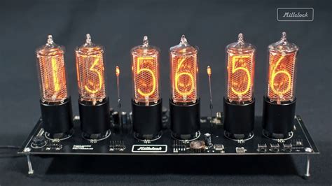 Millclock ZIN 18 Nixie Clock With App Control