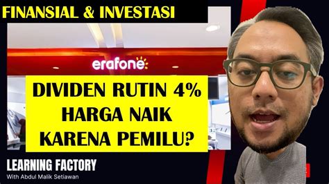 Eraa Saham Murah Dan Rutin Dividen Laba Berpotensi Naik Akibat