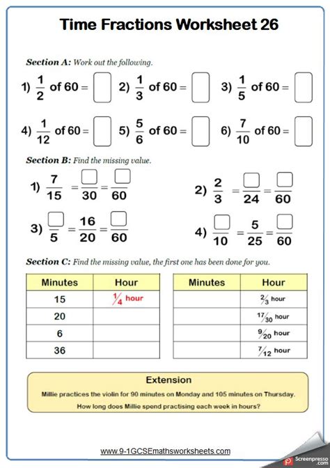 Fractions Of Amounts Maths Worksheet And Answers Fractions Fractions Worksheets Math Fractions