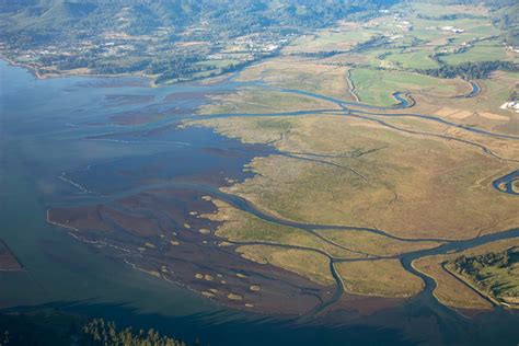 Tidal flats and channels, Tillamook Bay, Oregon – Geology Pics