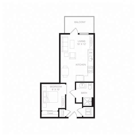 NoMa Luxury 1 BR, 2 BR, or Studio Apartments: The Gantry