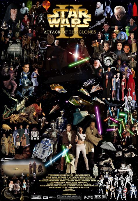 Star Wars Episode II poster by EmSeeSquared on DeviantArt