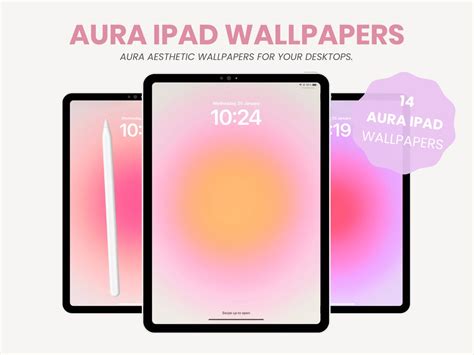 Aura Aesthetic Wallpaper Background for iPad Cute iPad - Etsy