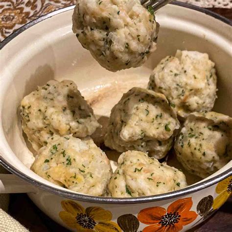 Bread Dumplings Semmelknödel