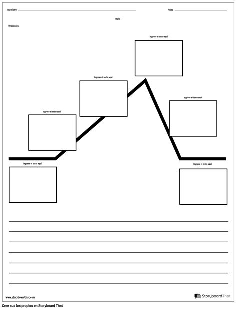 Hoja De Trabajo De Estructura De Cuento