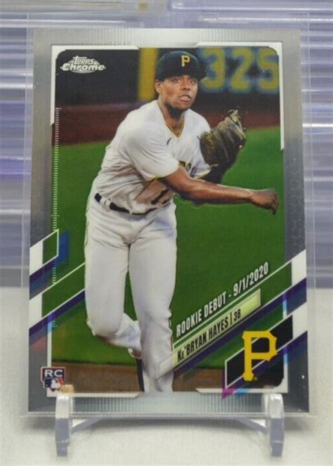 Kebryan Hayes 2021 Topps Chrome Rc Usc63 Rookie 4 A Ebay