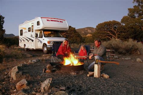 Family RV Camping