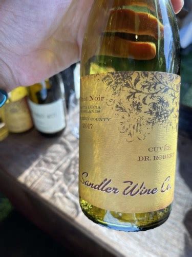 Sandler Cuvée Dr Robert Pinot Noir Vivino US