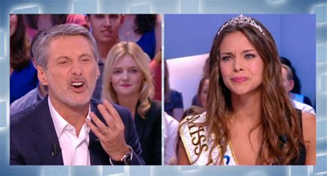 Vid O Miss France Face Antoine De Caunes Elle Remplace La