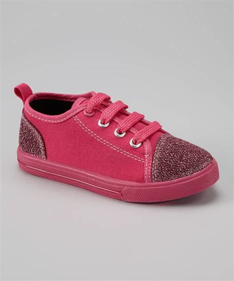 Take A Look At This Pink And Hot Pink Glitter Slip On Sneaker On Zulily