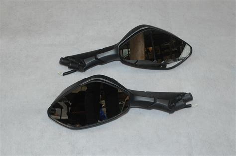 1Pair SYM Rear View Back Mirror Set Dark Gray GTS JOYMAX 125i 250i