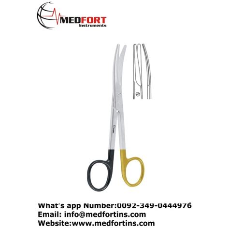 TC Supercut Mayo Dissecting Scissor Curved 23 Cm