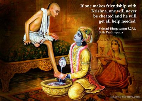 Making Friendship With Krishna | Spiritual Quotes By ISKCON Desire Tree