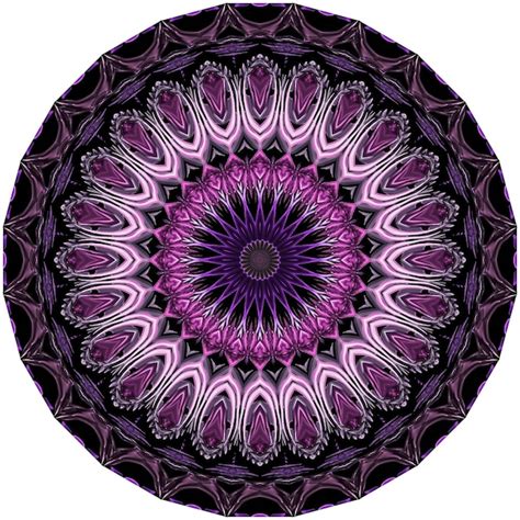 premium photo  purple circle   purple background