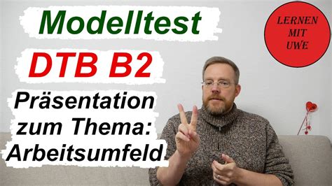 Deutsch Test für den Beruf B2 16 Sprechen Teil 1 Thema 2 ein