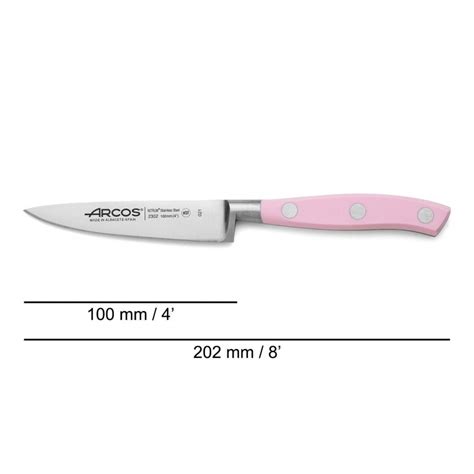 Cuchillo Mondador Rosa Mm Serie Riviera Rose Arcos Ferreter A