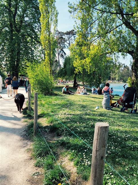 Bois De Vincennes Biggest Park In The East Side Of Paris France