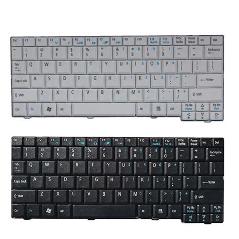 Teclado de portátil de EE UU Para Acer Aspire One ZG5 D150 D210