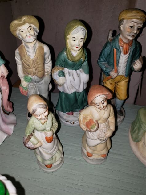 Vintage Old People Figurines Etsy