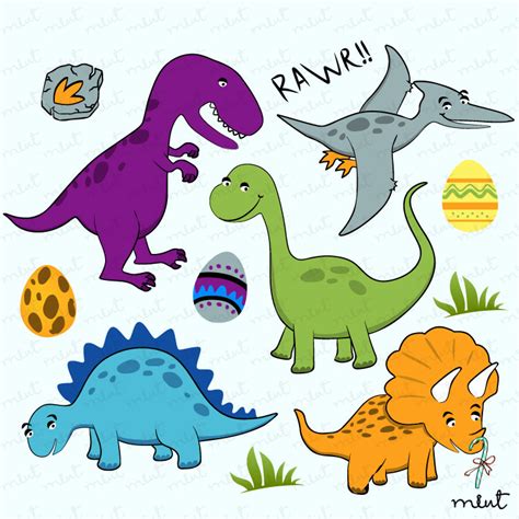 Free Cute Dinosaur Cliparts, Download Free Cute Dinosaur Cliparts png ...