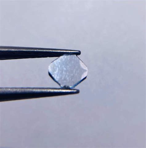 X X Blue Diamond Plates Single Crystal Boron Doped Diamond