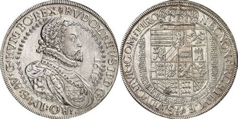 Thaler Rudolf Ii Hall Empire D Autriche Numista