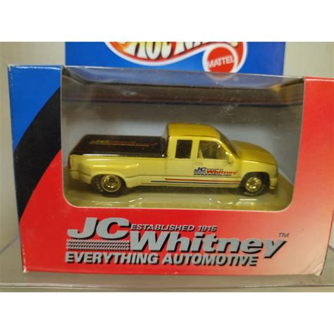 JC WHITNEY AUTOMOTIVE CHEVY PICKUP HOT WHEELS BCN STOCK CARS