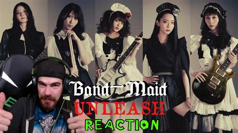 First Time Listening To Band Maid Unleash Reaction Youtube