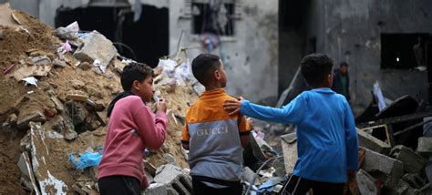 ‘Ten weeks of hell’ for children in Gaza: UNICEF