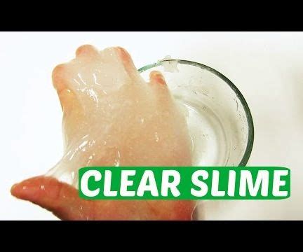 How to Make Clear Slime (Borax) : 3 Steps (with Pictures) - Instructables