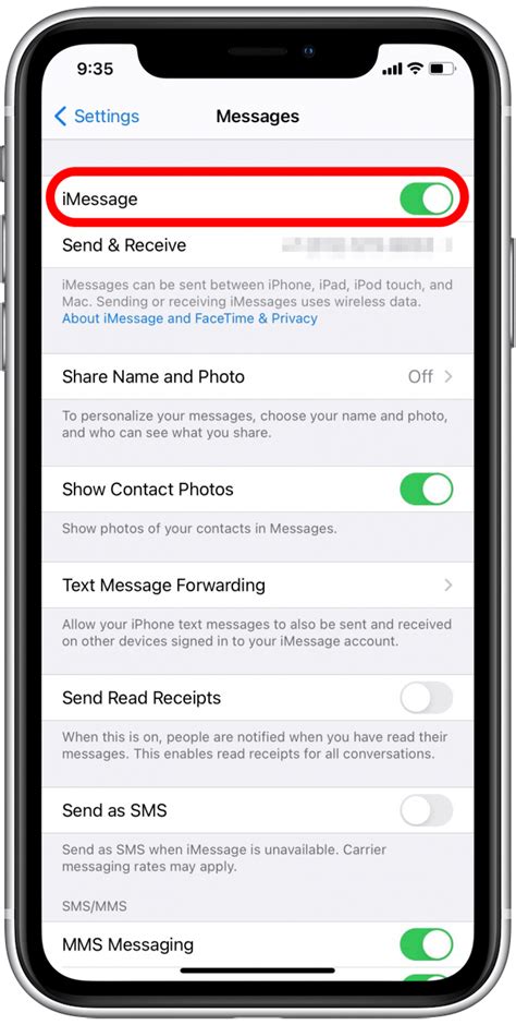 Cómo habilitar iMessage en un iPhone iPad y Mac ThemeLocal consejos